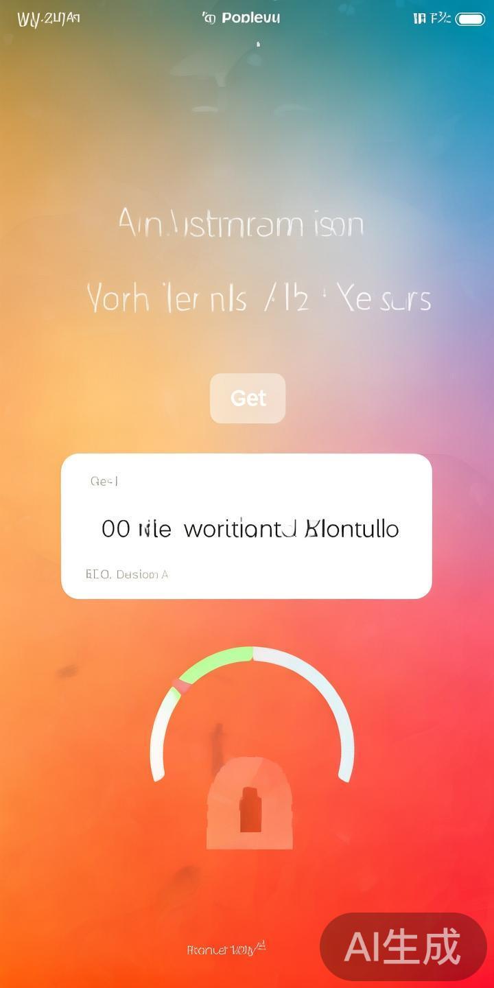 点击页面上的“获取”按钮后，可能会弹出验证请求。苹